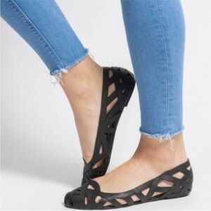 Melissa x Jason Wu Flats - Size 6 - Navy